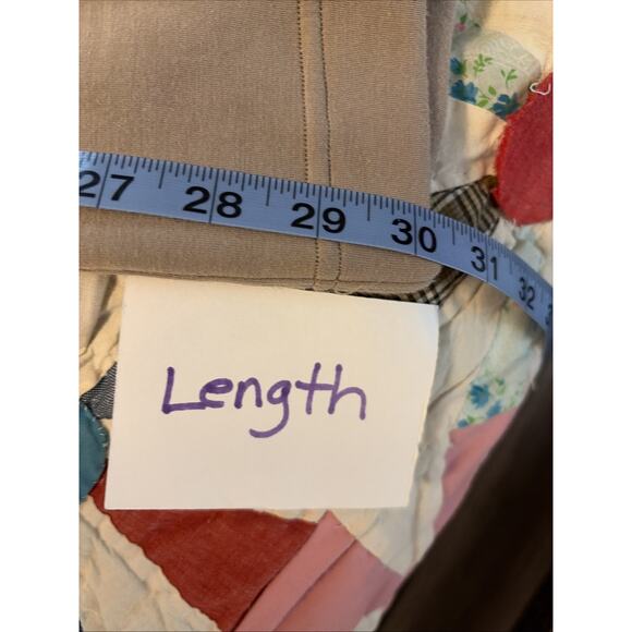 EUC Spanx Air Essentials Womens Sleeveless Tan Jumpsuit L Travel Capsule Classic - Picture 7 of 11